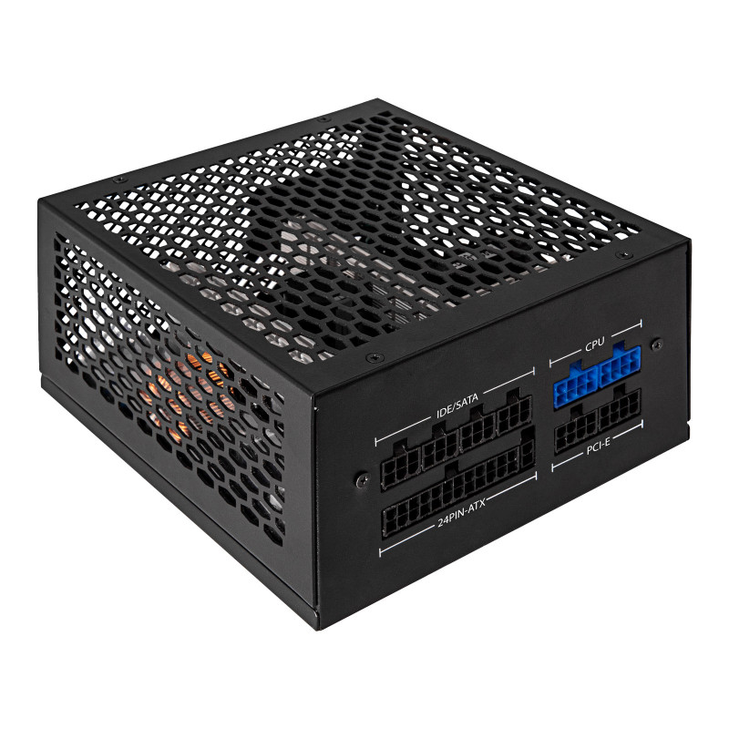 Akyga AK-FL-300 300 W ATX maitinimo šaltinis, be ventiliatoriaus, visiškai modulinis, 80 PLUS, aktyvusis PFC