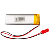 Akyga AKY0655 LP602158 Li-Po akumuliatorius 3,7 V 750 mAh su PCM, JST 2,54 mm 2 kontaktų jungtis, 150 mm laidai