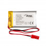 Akyga AKY0108 LP603048 Li-Po akumuliatorius 3,7 V 850 mAh su PCM, JST 2,54 mm 2 kontaktų jungtis, 150 mm laidai