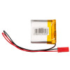 Akyga AKY0658 LP753636 Li-Po akumuliatorius 3,7 V 1000 mAh su PCM, JST 2,54 mm 2 kontaktų jungtimi, 150 mm laidais