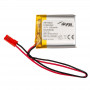 Akyga AKY0622 LP883440 Li-Po akumuliatorius 3,7 V 1200 mAh su PCM, JST 2,54 mm 2 kontaktų jungtimi, 150 mm laidais