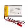 Akyga AKY0099 LP903450 Li-Po akumuliatorius 3,7 V 1600 mAh su PCM, JST 2,54 mm 2 kontaktų jungtimi, 150 mm laidais