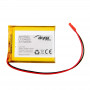 Akyga AKY0826 LP304050 Li-Po akumuliatorius 3,7 V 600 mAh su PCM, JST 2,54 mm 2 kontaktų jungtimi, 150 mm laidais
