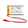Akyga AKY0653 LP103740 Li-Po akumuliatorius 3,7 V 1580 mAh su PCM, JST 2,54 mm 2 kontaktų jungtimi, 150 mm laidais