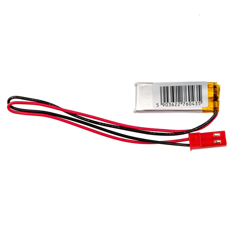 Akyga AKY0471 LP301020 Li-Po akumuliatorius 3,7 V 40 mAh su PCM, JST 2,54 mm 2 kontaktų jungtimi, 150 mm laidais