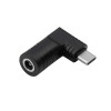 Akyga AK-ND-D09 DC 5,5 x 3,0 mm + kaištis – USB-C PD adapteris nešiojamojo kompiuterio įkrovikliui, 65 W, skirtas HP