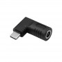 Akyga AK-ND-D16 DC 6,0 x 4,4 mm + kaištis – USB-C PD adapteris nešiojamojo kompiuterio įkrovikliui, 65 W