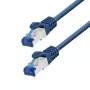 LogiLink CP4036S Cat.6A CCA S/FTP LSZH komutacinis kabelis, 1 m, mėlynas