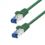 LogiLink CP4035S Cat.6A S/FTP komutacinis kabelis, CCA, LSZH, 1 m, žalias