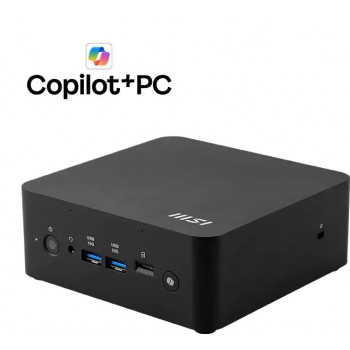 MSI Cubi NUC AI+ 2MG-065AT mini kompiuteris, Intel Core Ultra 5 226V, 16 GB RAM, 512 GB SSD, Windows 11 Pro