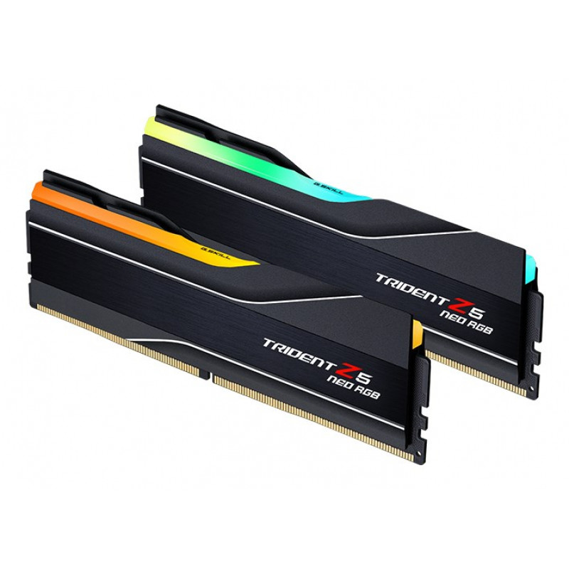 G.Skill Trident Z5 Neo RGB F5-6000J3038F16GH2-TZ5NR DDR5 atminties komplektas, 32 GB (2 x 16 GB), 6000 MT/s, CL30
