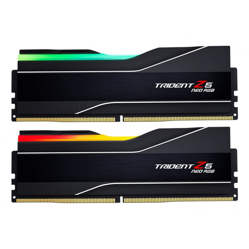 G.Skill Trident Z5 Neo RGB F5-6000J3038F16GH2-TZ5NR DDR5 atminties komplektas, 32 GB (2 x 16 GB), 6000 MT/s, CL30