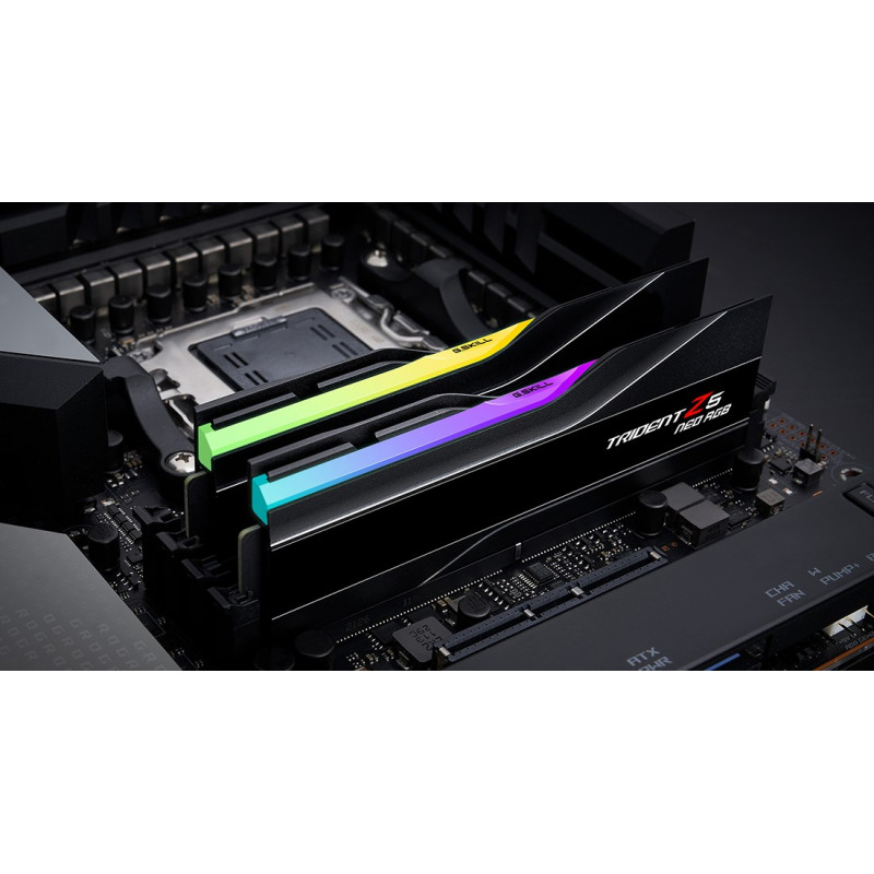 G.Skill Trident Z5 Neo RGB F5-6000J3038F16GH2-TZ5NR DDR5 atminties komplektas, 32 GB (2 x 16 GB), 6000 MT/s, CL30