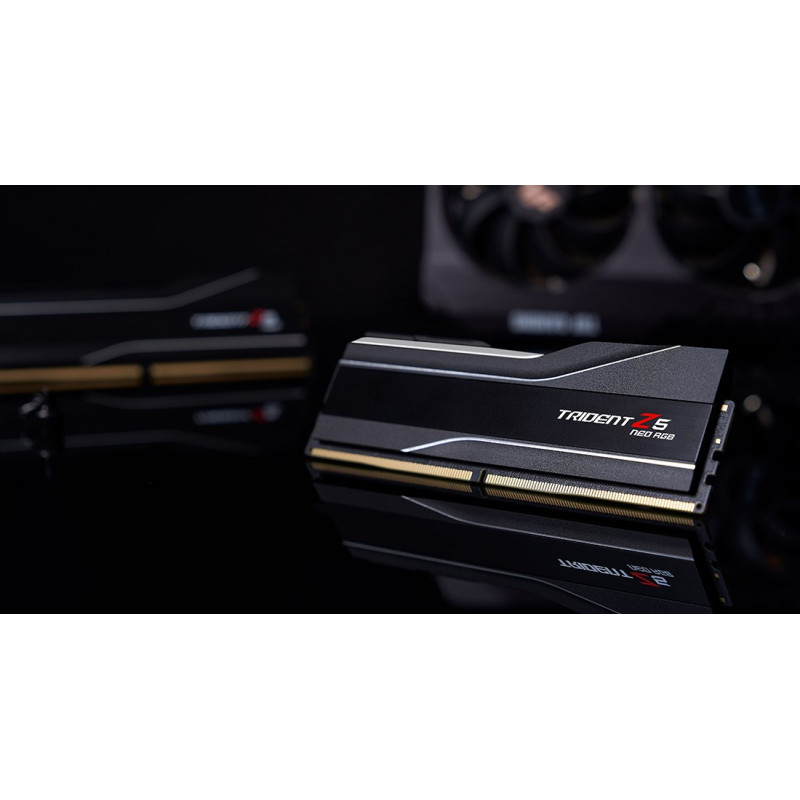 G.Skill Trident Z5 Neo RGB F5-6000J3038F16GH2-TZ5NR DDR5 atminties komplektas, 32 GB (2 x 16 GB), 6000 MT/s, CL30