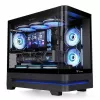 Thermaltake Arcus 190 TG ARGB Mini Tower kompiuterio korpusas, juodas, grūdintas stiklas