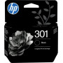HP 301 originali juoda rašalo kasetė, 3 ml