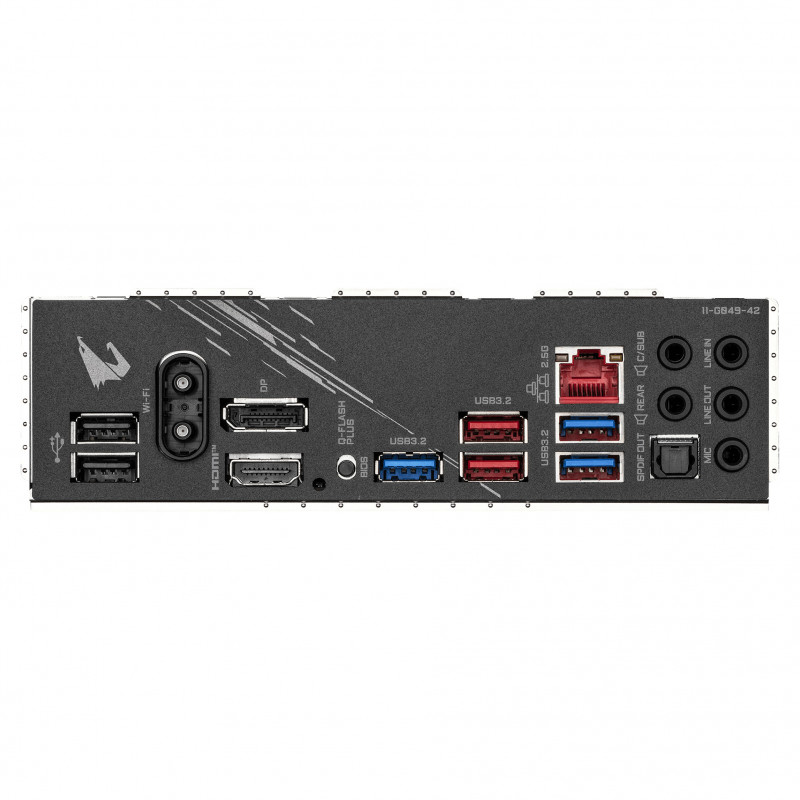 Gigabyte B550 AORUS ELITE WiFi7 pagrindinė plokštė, AM4 lizdas, ATX, 4x DDR4