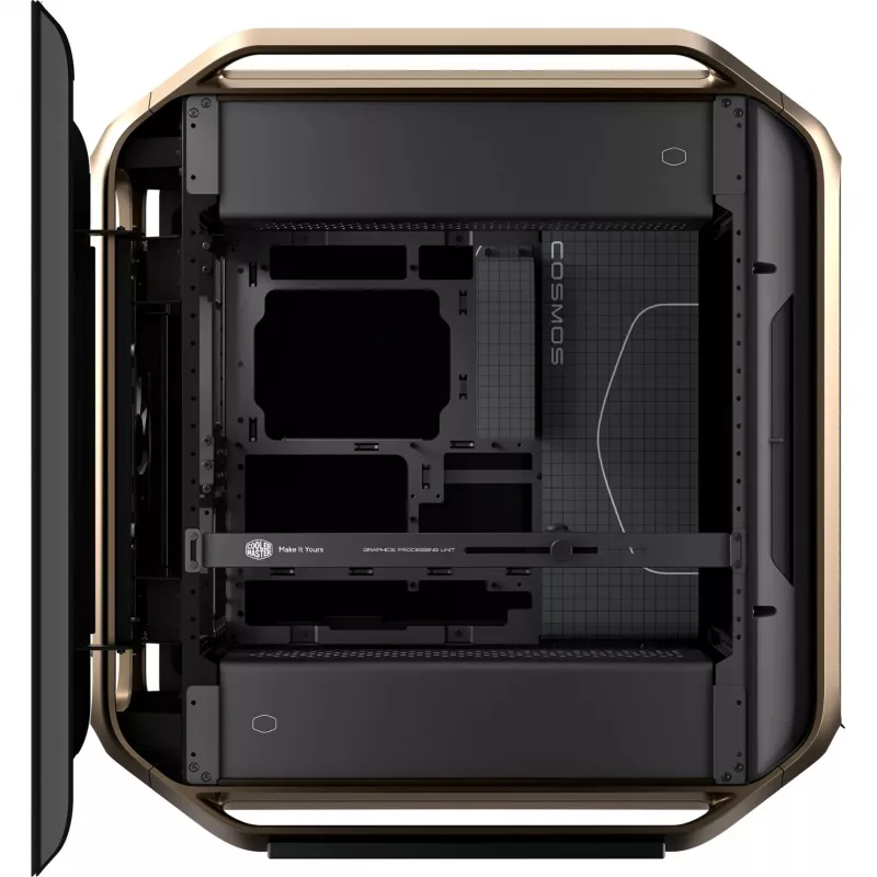 Cooler Master COSMOS Alpha Gold C700-GGNN-S00 kompiuterio korpusas, auksinis/juodas, grūdintas stiklas