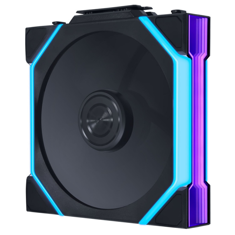 Lian Li UNI FAN SL FLEX Wireless PWM korpuso ventiliatorius, ARGB, Infinity Mirror, 120 mm, juodas