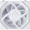 Lian Li UNI FAN SL-INF 120 FLEX LCD Wireless korpuso ventiliatorius, ARGB ir LCD, 120 mm, baltas