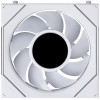 Lian Li UNI FAN SL-INF LCD FLEX Wireless korpuso ventiliatoriai (3 vnt.) su valdikliu, ARGB ir LCD, 120 mm, balti