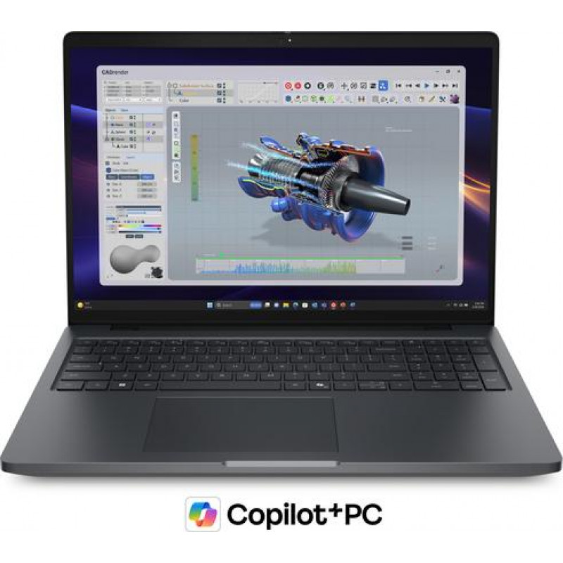 Dell Pro Precision 5 16 PW51626 nešiojamasis kompiuteris, 16 colių, Intel Core Ultra 7 366H, 32 GB RAM, 1 TB, NVIDIA RTX PRO 2000, Windows 11 Pro