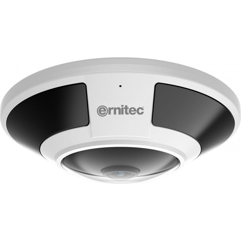 Ernitec Saturn Pro 12MP žuvies akies apsaugos kamera, 15 m, PoE, IP66, IK10, NDAA