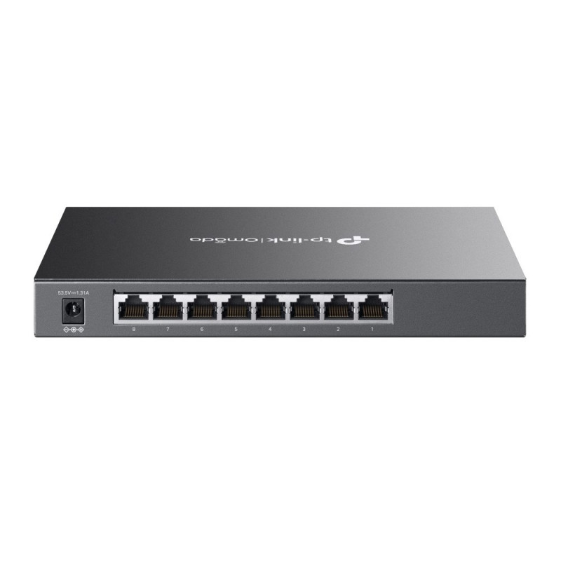 TP-Link SG2008P (TL-SG2008P) JetStream 8 prievadų Gigabit išmanusis komutatorius su 4 PoE+ prievadais