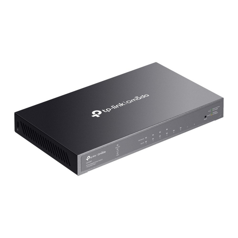 TP-Link SG2008P (TL-SG2008P) JetStream 8 prievadų Gigabit išmanusis komutatorius su 4 PoE+ prievadais