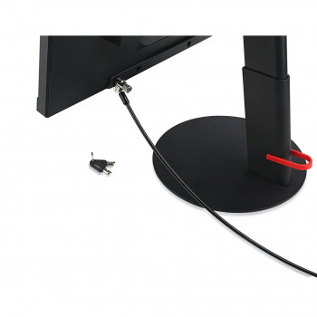 Lenovo ThinkCentre NEO 50a G5 AIO vieno bloko kompiuteris, Intel Core 5 210H, 27 colių FHD jutiklinis ekranas, 16 GB RAM, 512 GB SSD, Windows 11 Pro, pilkas + Kensington kabelinis užraktas (4Z10P40247)