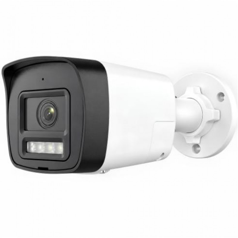 Miton NT-IP108CA-DL IP kamera, 8 MP 4K, 2,8 mm objektyvas, IR ir baltas apšvietimas, IP67, PoE