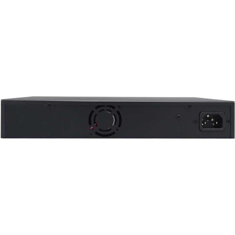 Getfort GF-120G-16P-240 PoE komutatorius, 16 x 10/100 PoE + 2 x GE + 2 x SFP, 240 W