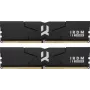 GOODRAM IRDM IR-6000D564L30S/16GDC DDR5 atminties rinkinys, 16 GB (2 x 8 GB), 6000 MHz, CL30, juodas