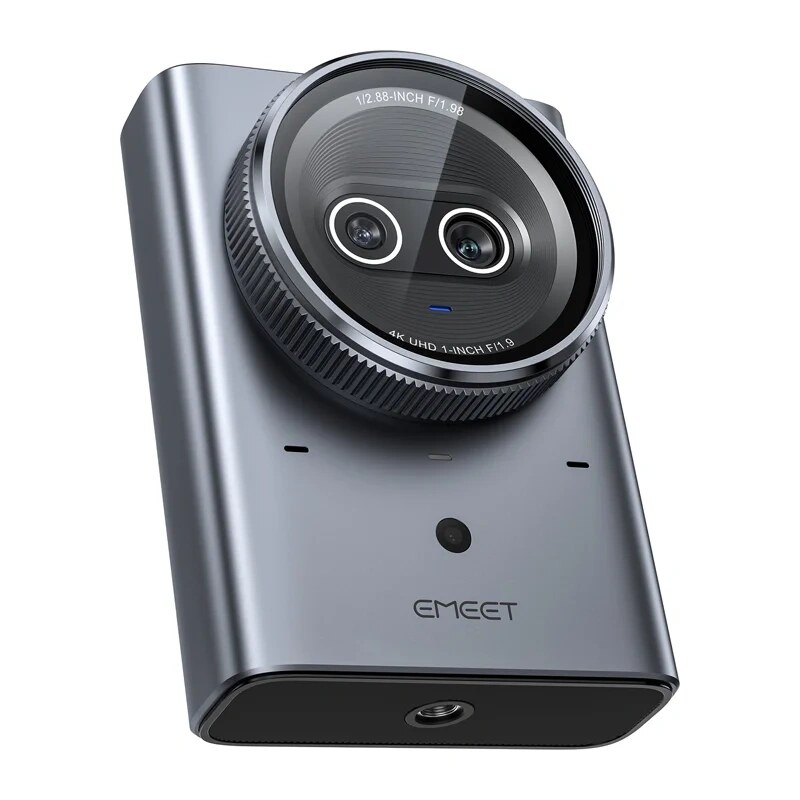 Emeet Prime SE internetinė kamera, 4K, dviejų objektyvų