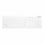 Cherry Contour Active Key AK-C8112-U1-W/EU medicininė klaviatūra, laidinė, ES išdėstymo, balta