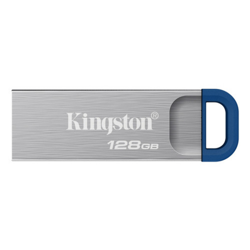 Kingston DataTraveler Kyson DTKNG2/128GB USB atmintukas, 128 GB, USB 3.2 Gen 1, metalinis