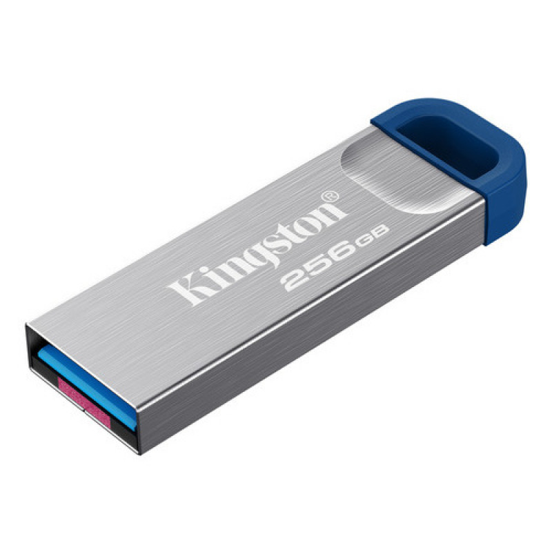 Kingston DataTraveler Kyson DTKNG2/256GB USB atmintukas, 256 GB, USB 3.2 Gen 1, metalinis