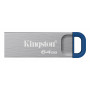 Kingston DataTraveler Kyson DTKNG2/64GB USB atmintukas, 64 GB, USB 3.2 Gen 1, metalinis