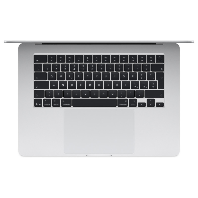 Apple MacBook Air 15 M5 nešiojamasis kompiuteris, 32 GB RAM, 1 TB SSD, sidabrinis, vokiška klaviatūra, 70 W USB-C maitinimo adapteris