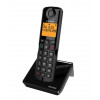 Alcatel S280 EWE belaidis DECT telefonas su laisvų rankų įranga, juodas