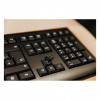 Cherry KW 3000 belaidė stalinė klaviatūra, 2,4 GHz, AZERTY (prancūziška), juoda