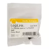 LogiLink CA1018 Toslink garso adapteris, Toslink lizdas į Toslink lizdą, juodas