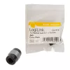 LogiLink CA1018 Toslink garso adapteris, Toslink lizdas į Toslink lizdą, juodas