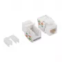 LogiLink NK4006 RJ45 keystone modulis, Cat.5e UTP, 90° įspaudimas, baltas