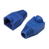 LogiLink MP0066 RJ45 kištuko apsauginis gaubtelis 6,5 mm, mėlynas (50 vnt.)