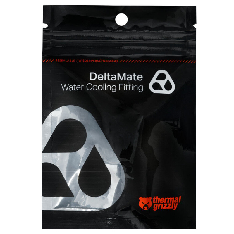 Thermal Grizzly DeltaMate TG-DM-QDC-0010 greitai atjungiama jungtis, kištukas, M, juoda