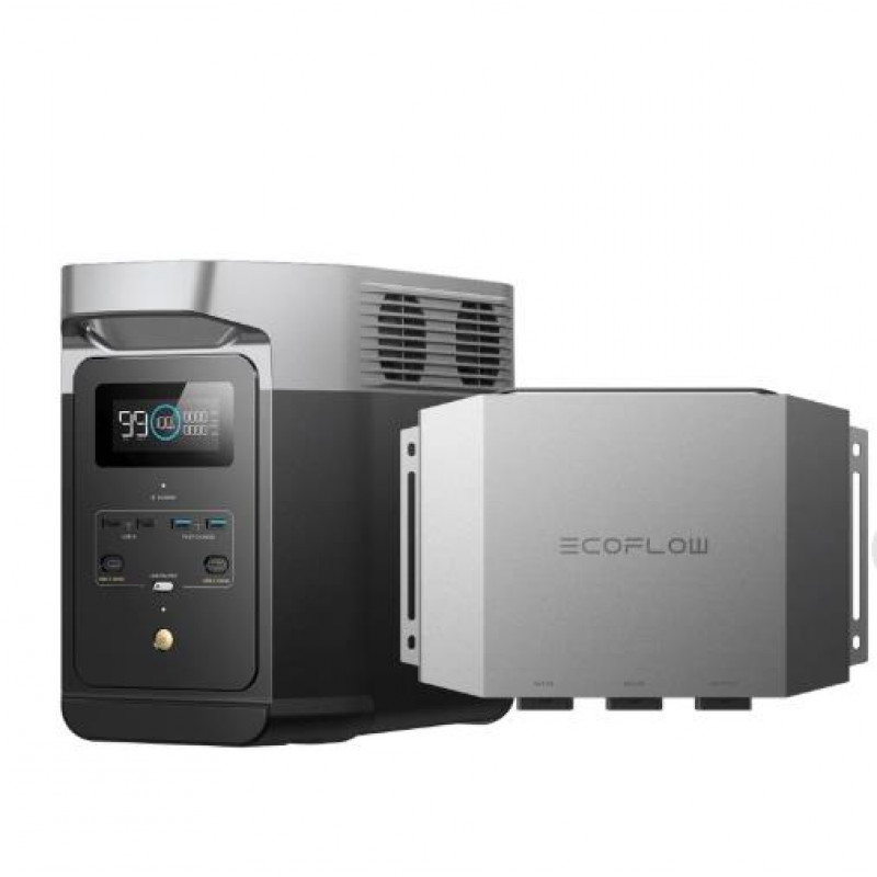EcoFlow Alternator Charger 600 W automobilio generatoriaus kroviklis, EFAltCharger600W-N