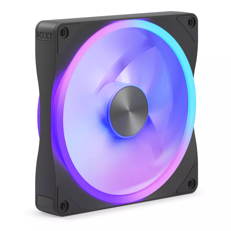 NZXT F140U Ultra RGB korpuso ventiliatorius, 140 mm, juodas, RF-E14US-BA