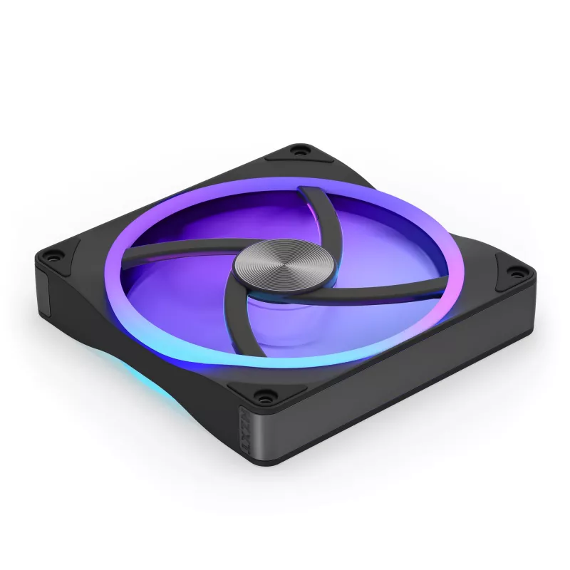 NZXT F140U Ultra RGB korpuso ventiliatorius, 140 mm, juodas, RF-E14US-BA