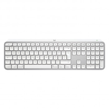 Logitech Master Series MX Keys S for Mac 920-011628 klaviatūra, šveicariškas (CH) išdėstymas, šviesiai pilka